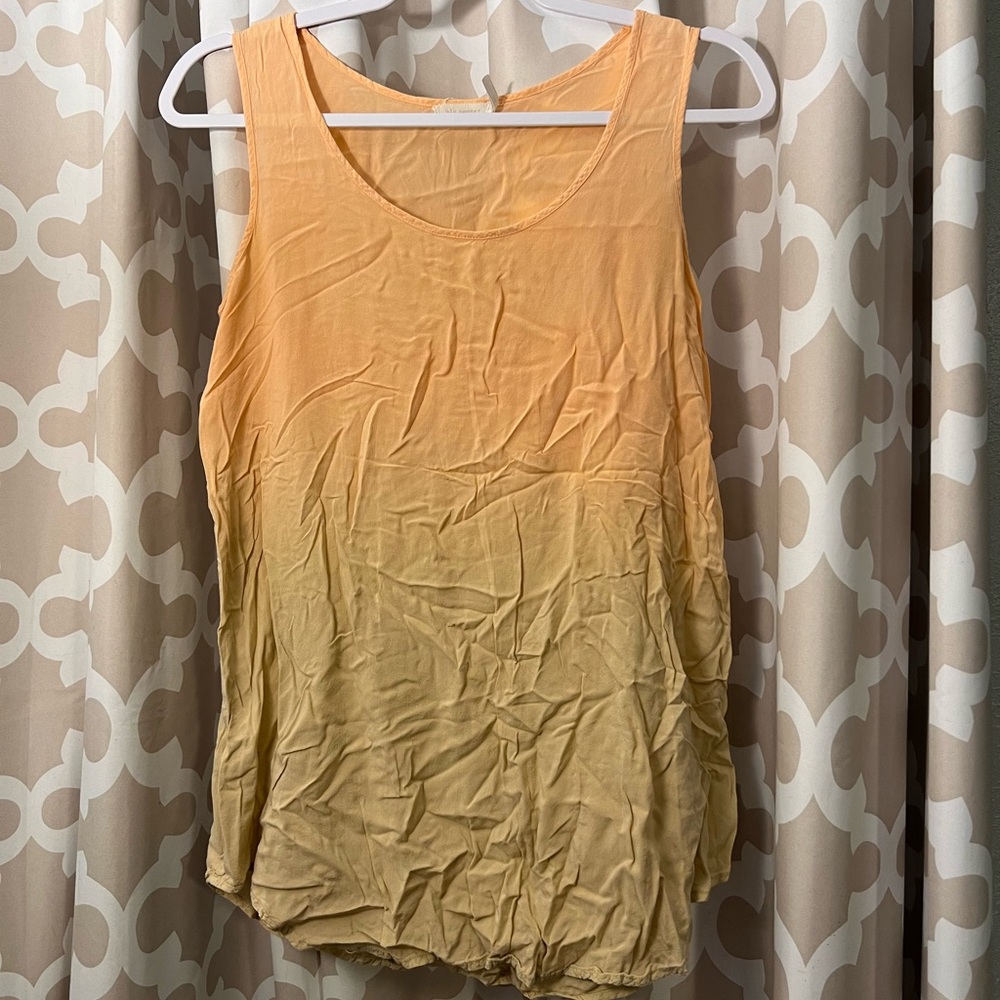 Woman’s size small Blu Pepper ombré tank top